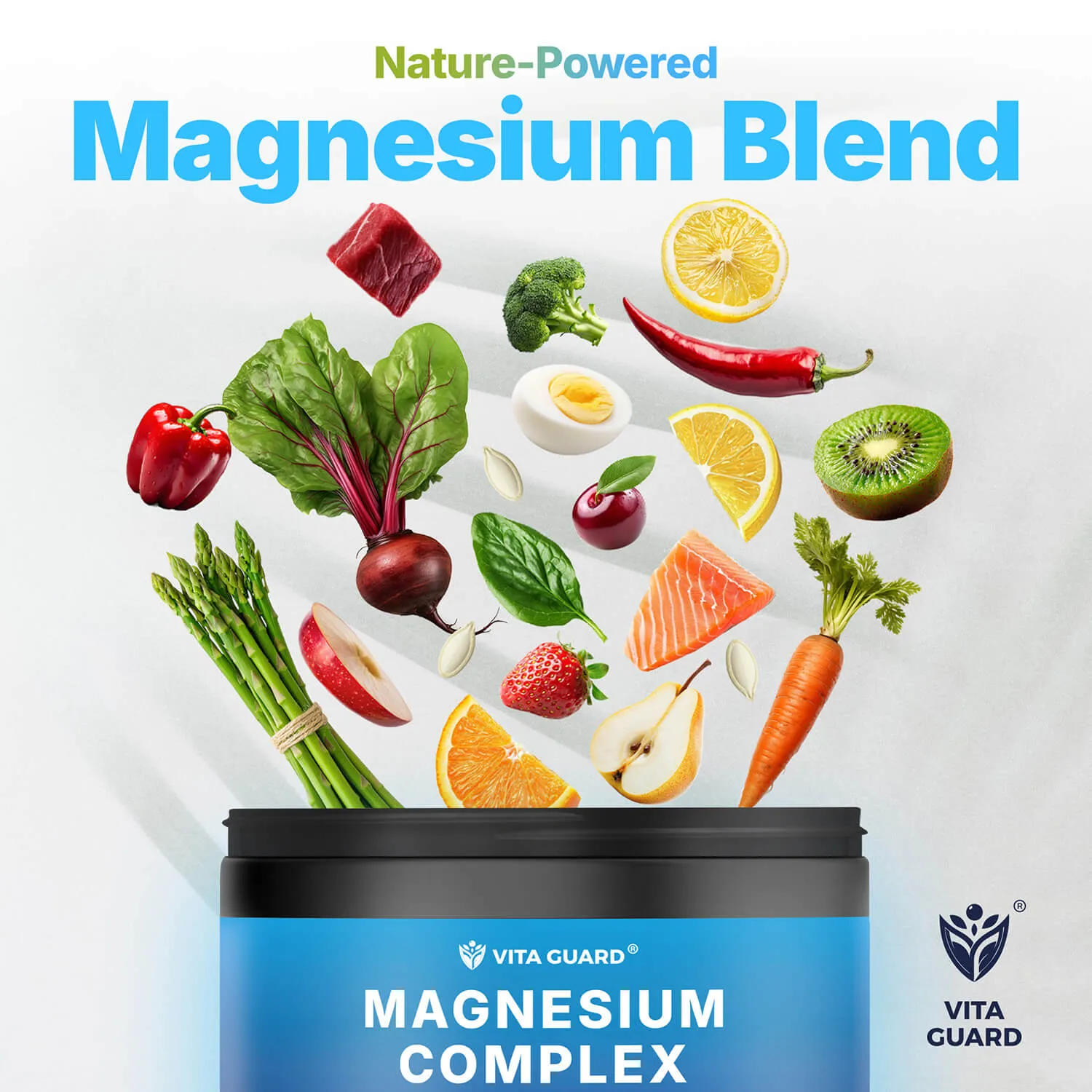 Magnesium Complex 1480mg — 10-in-1 Capsules — view 7