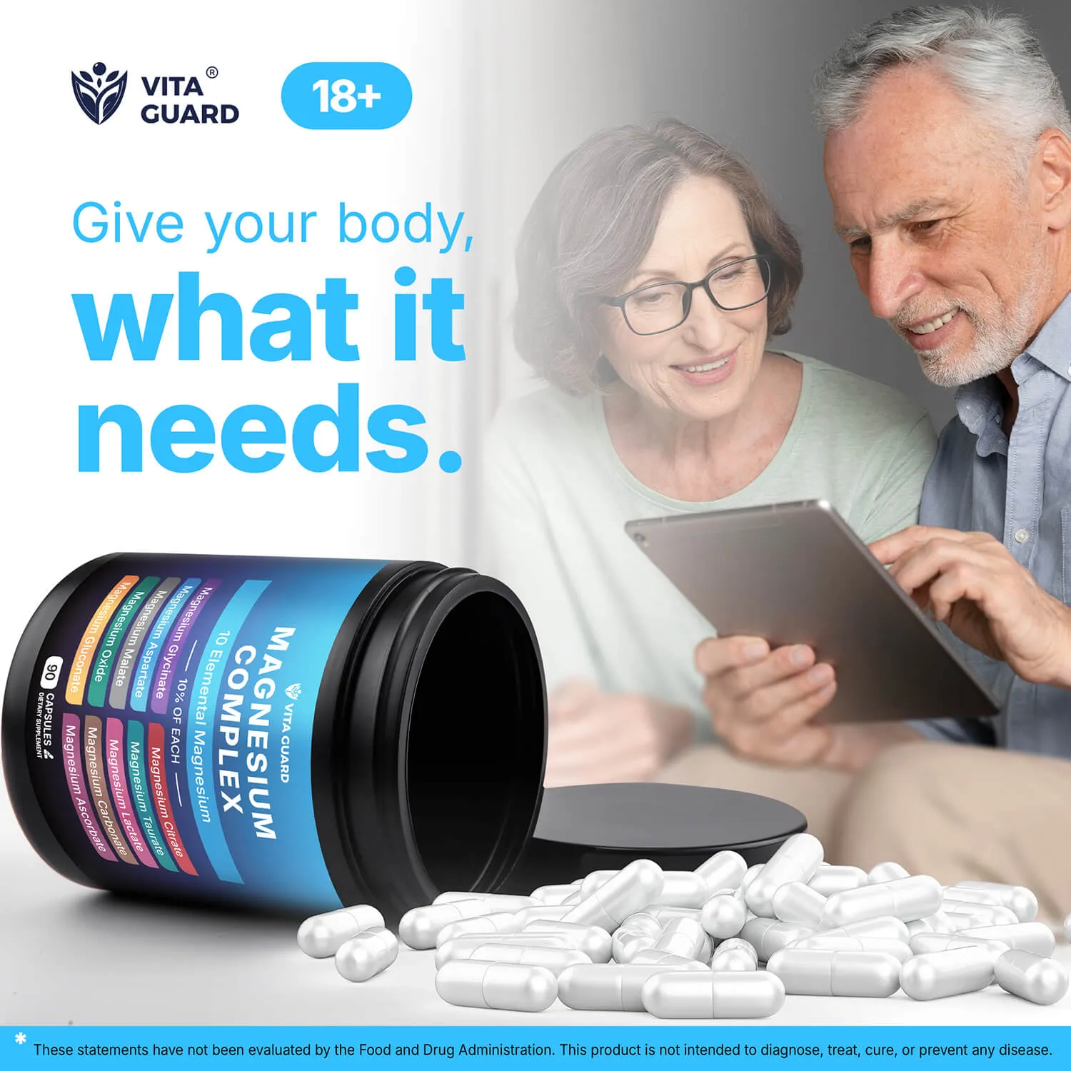 Magnesium Complex 1480mg — 10-in-1 Capsules — view 10