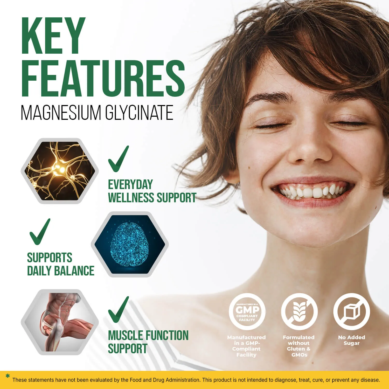 Magnesium Glycinate 500mg Liquid Drops — view 7