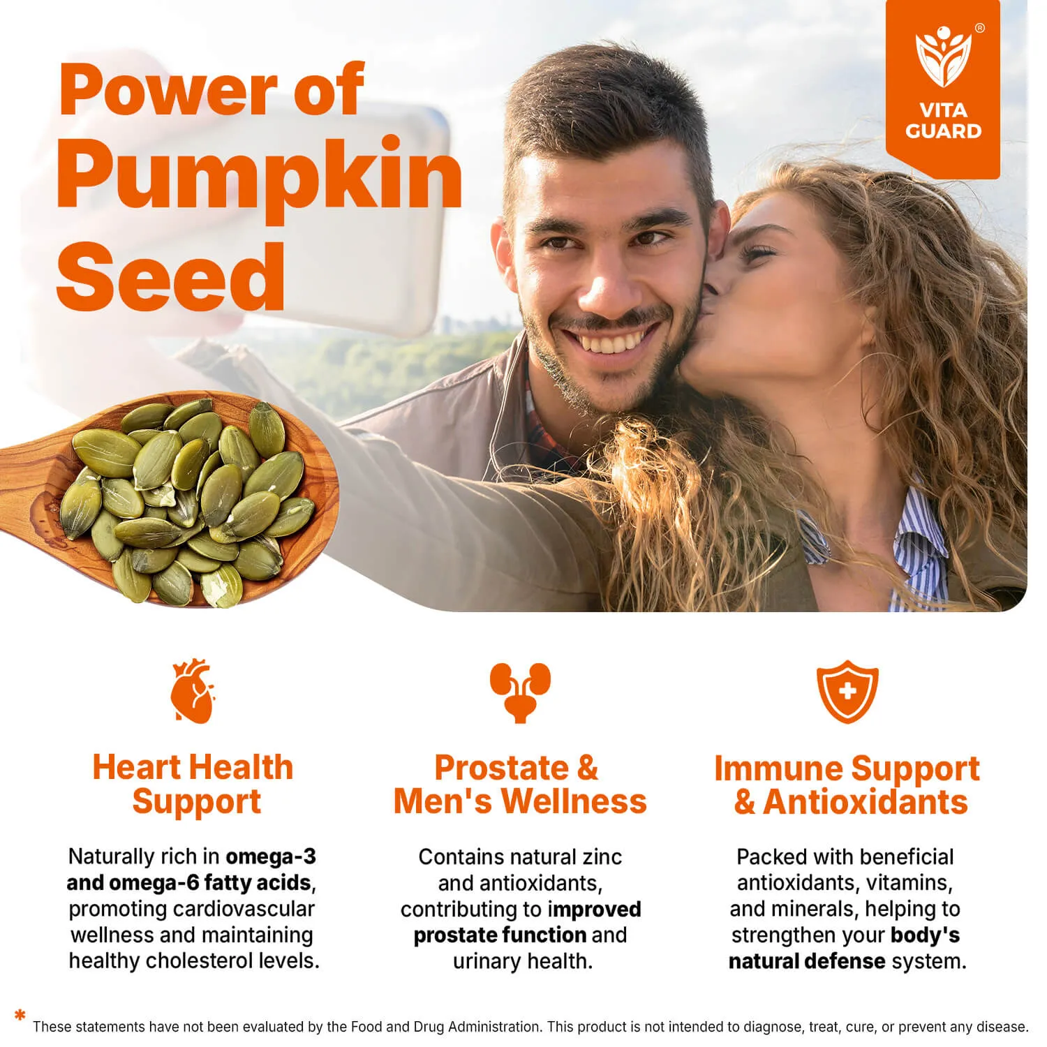 Cold-Pressed Pumpkin Seed Oil 2000mg Liquid Drops — view 8